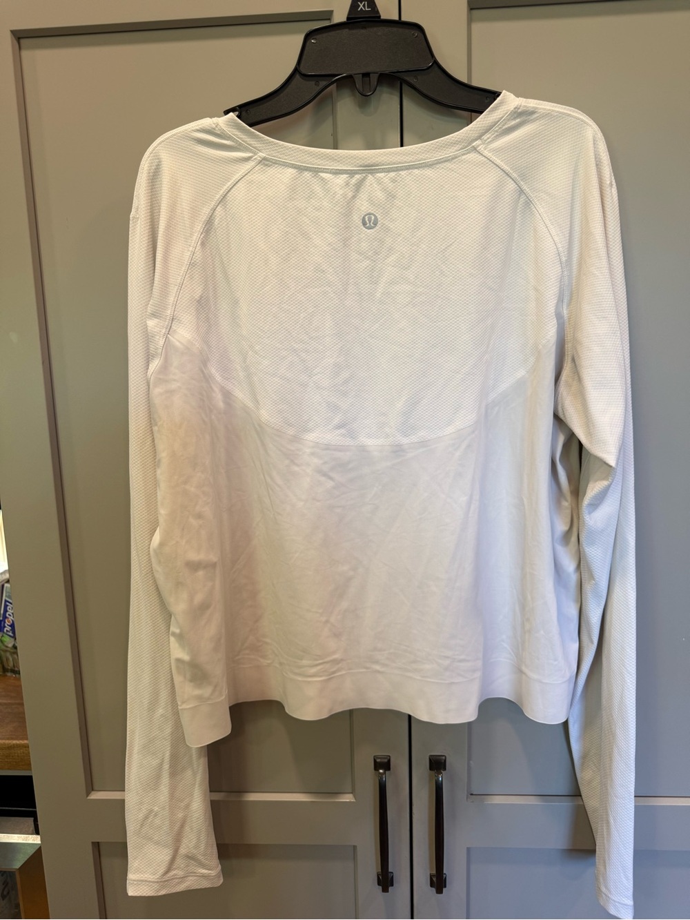 lululemon athletica Long Sleeve Crew Top in White
